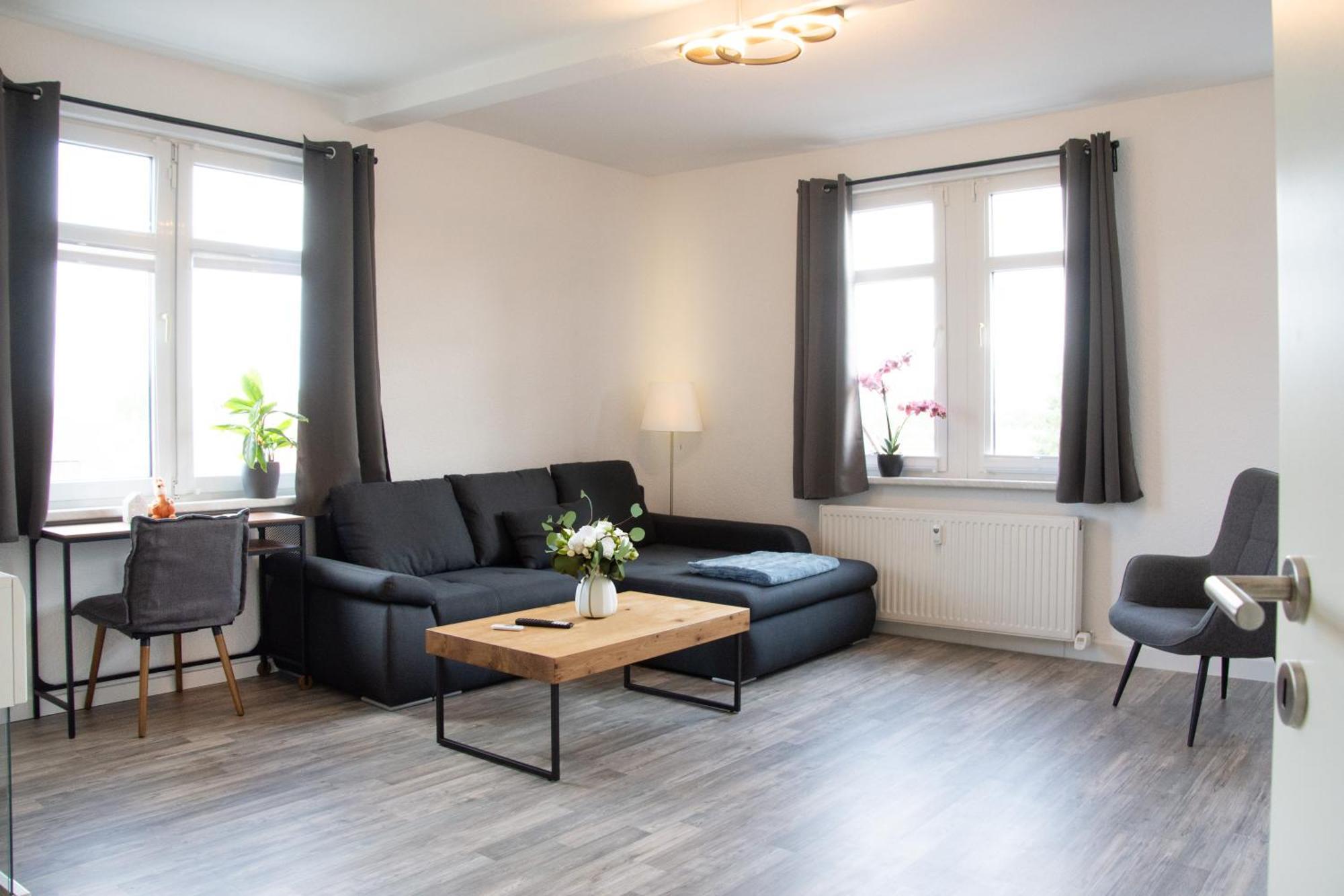 Ilmpartment Deluxe - Vollausstattung - Boxspringbett - Wi-fi - Netflix * Ilmenau